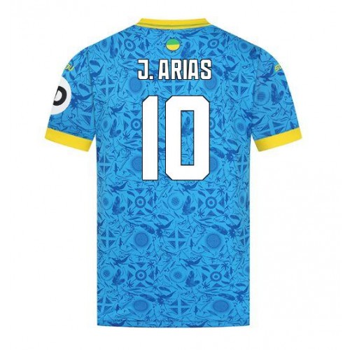 Wolves Jhon Arias #10 Replika Tredjetrøje 2025-26 Kortærmet Wolves Jhon Arias #10 Replika Tredjetrøje 2025-26 Kortærmet